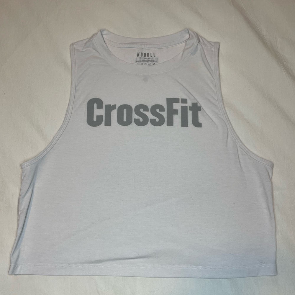 Nobull Crossfit cropped muscle tank - size M